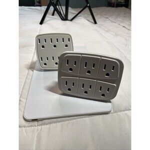 Intertek C2603 6 Plug Outlet X2 Used Working Tested